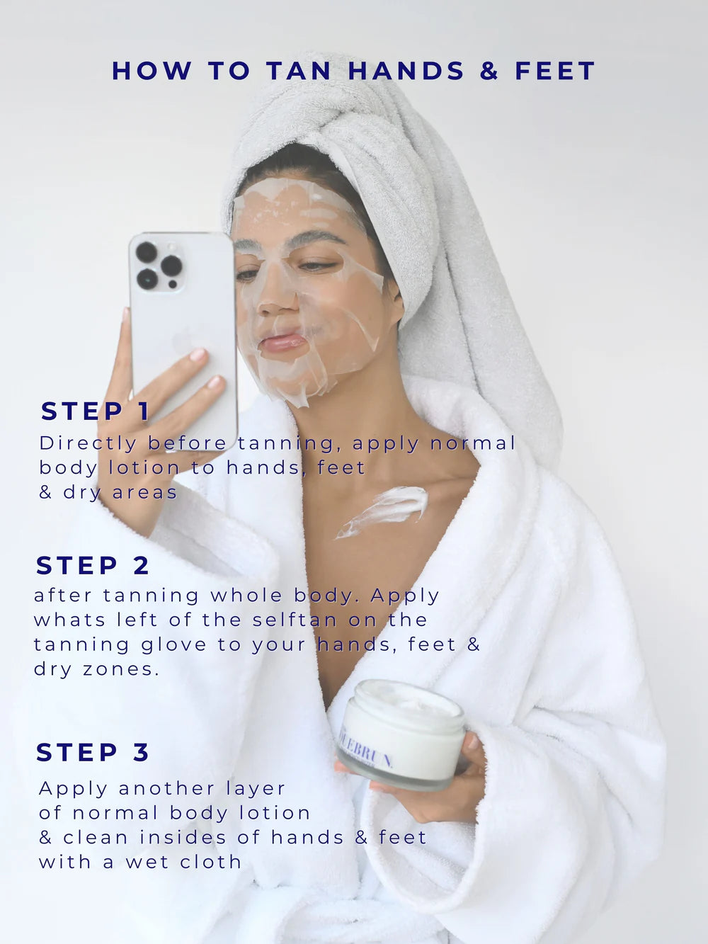 Gradual tan body lotion