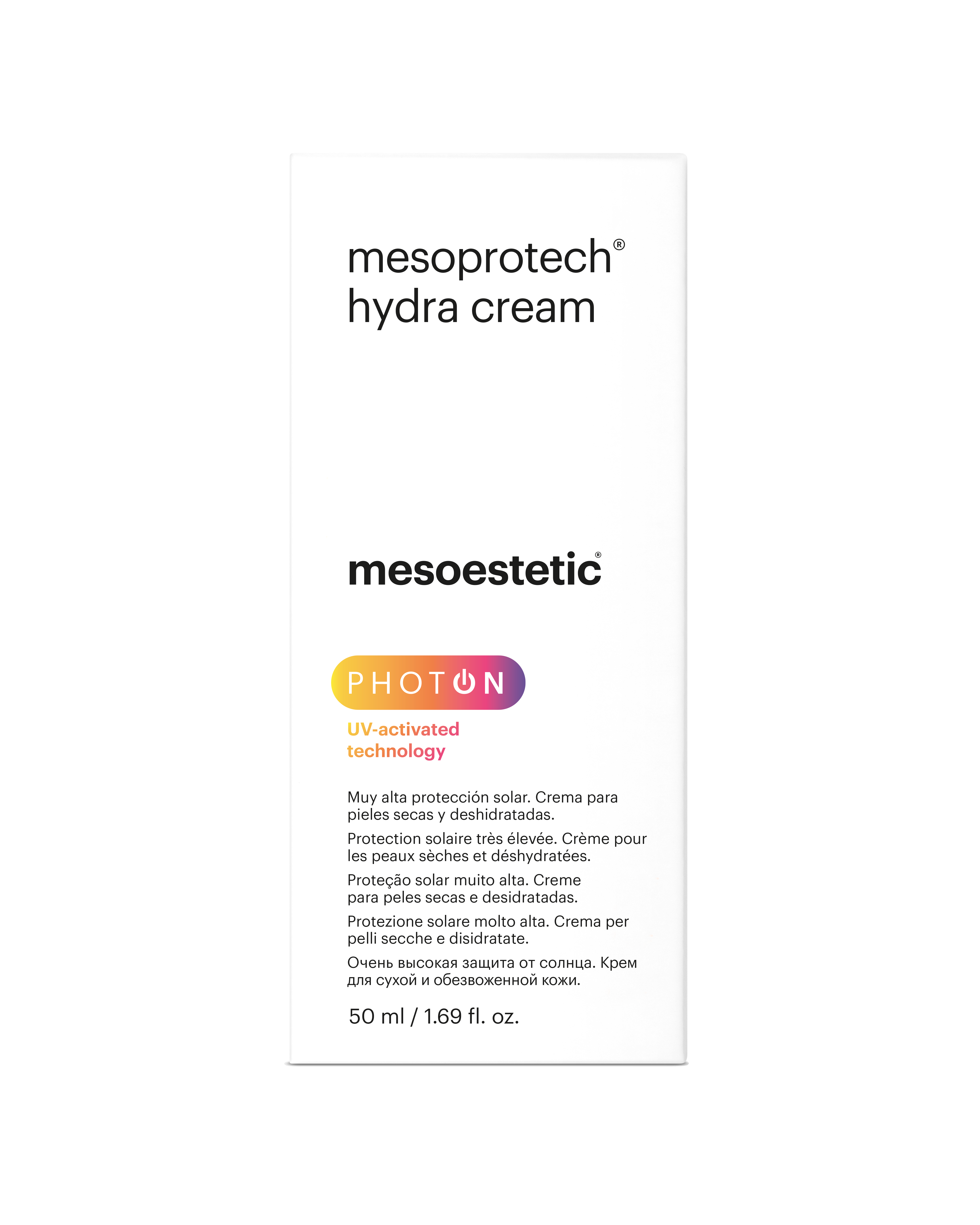 Mesoprotech hydra cream SPF 50+