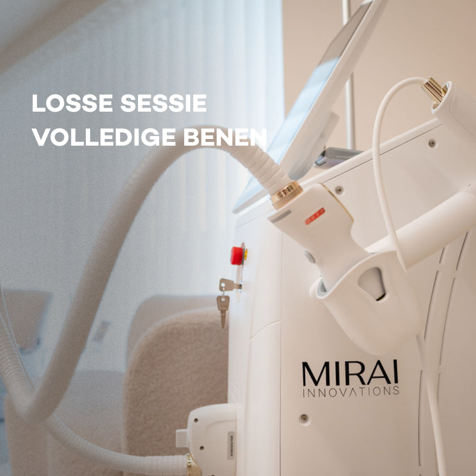 Mirai laser: losse sessie volledige benen