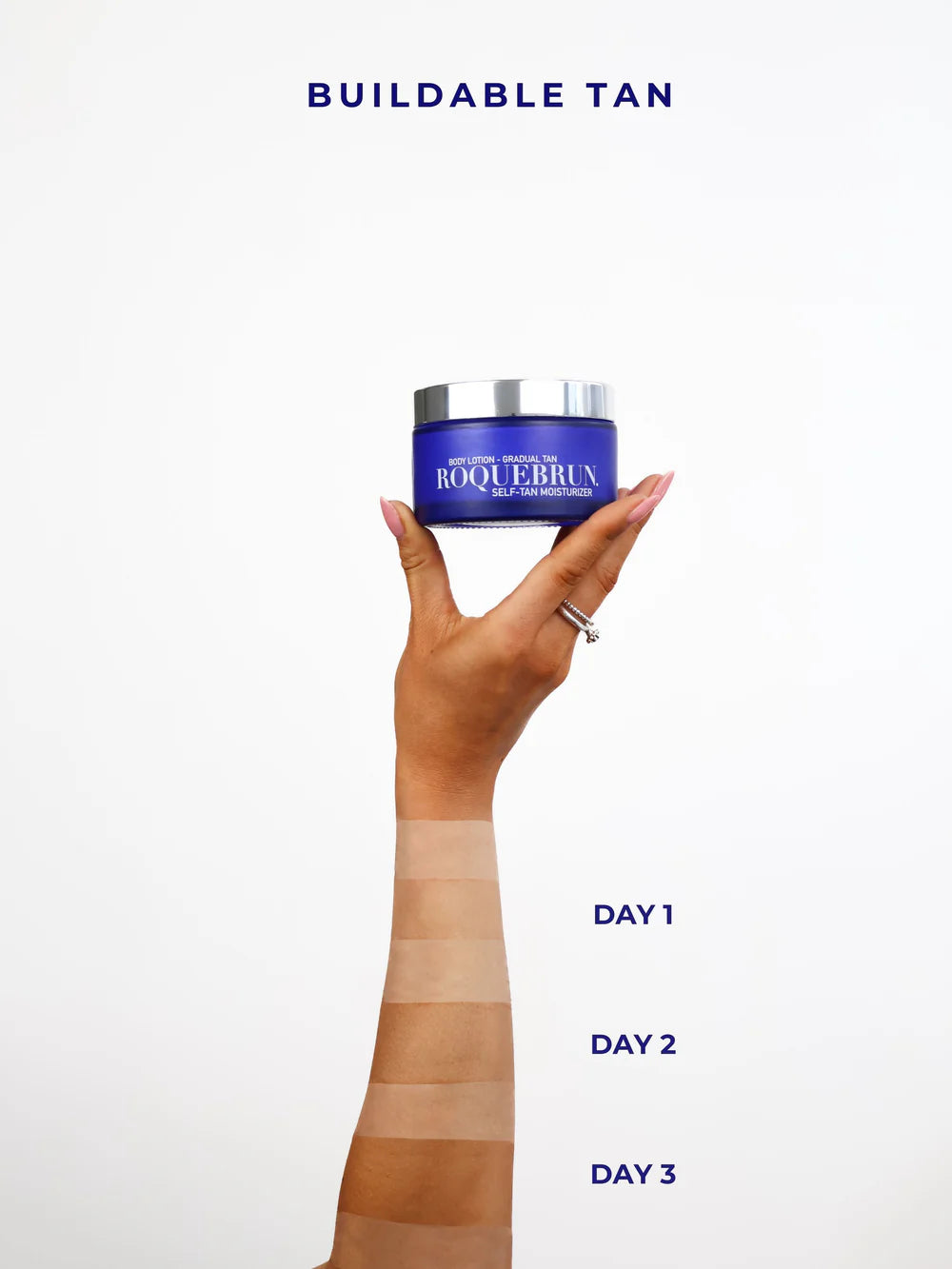 Gradual tan body lotion