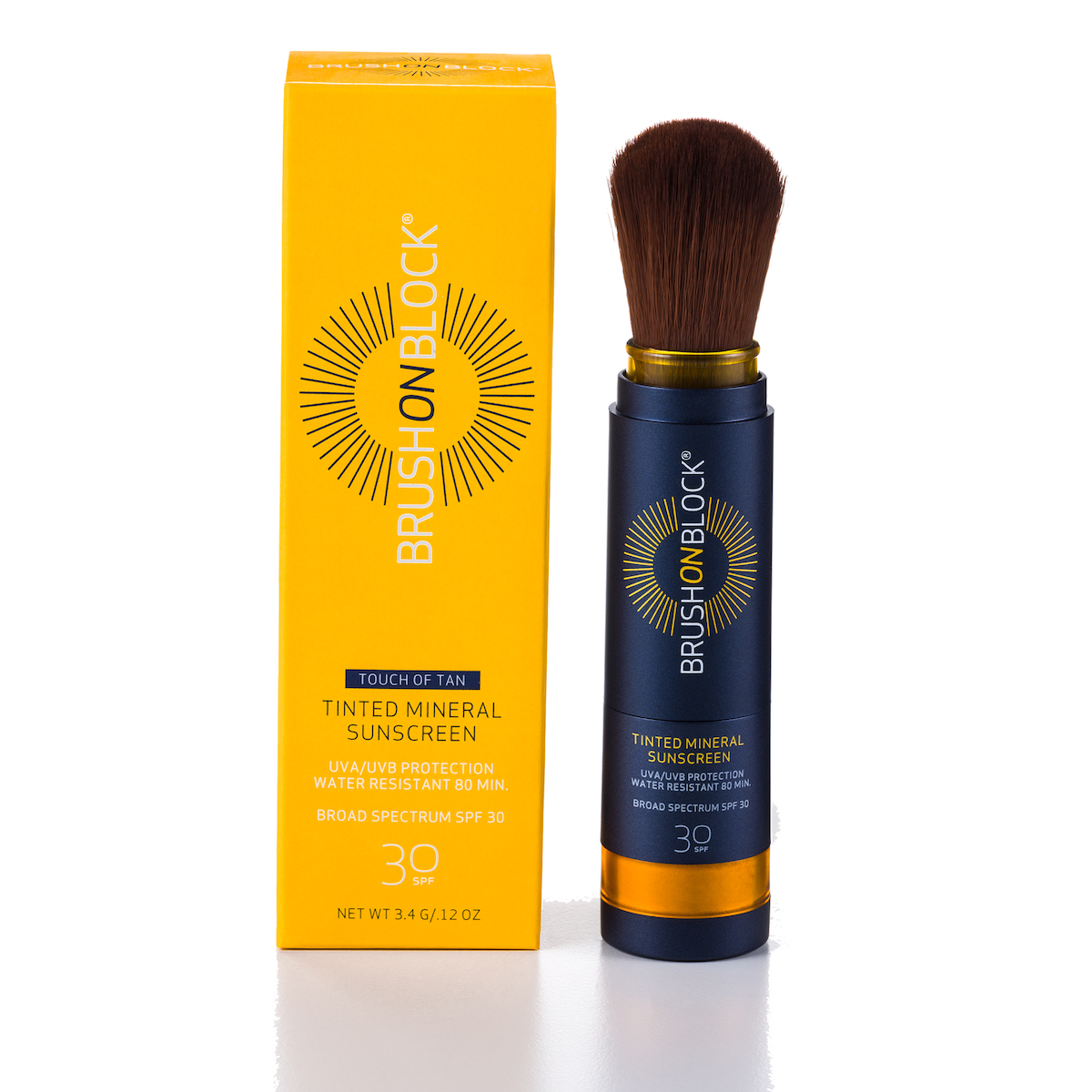 Brush On Block Mineral Powder Sunscreen – Tinted