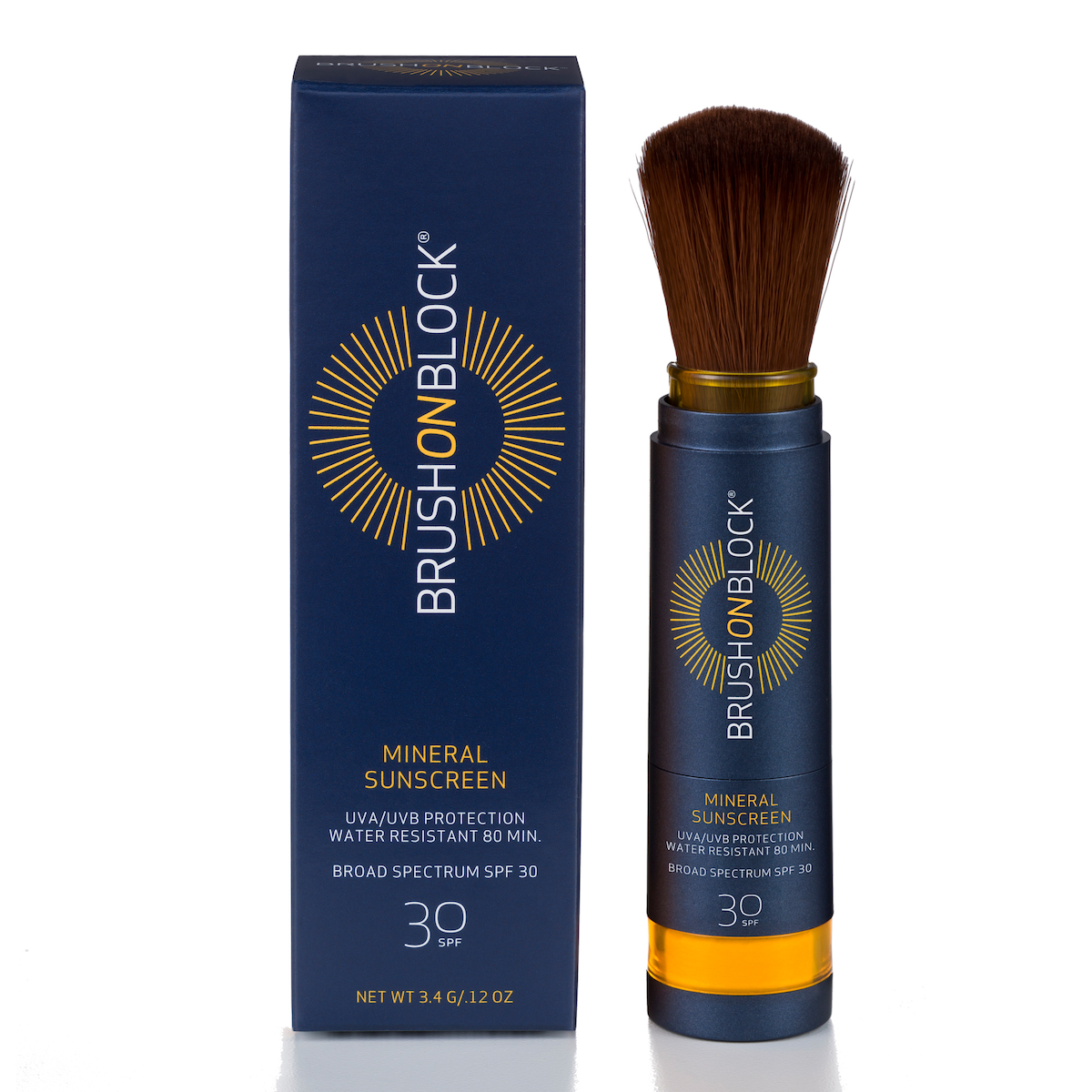 Brush on Block Mineral Powder Sunscreen – Transparant